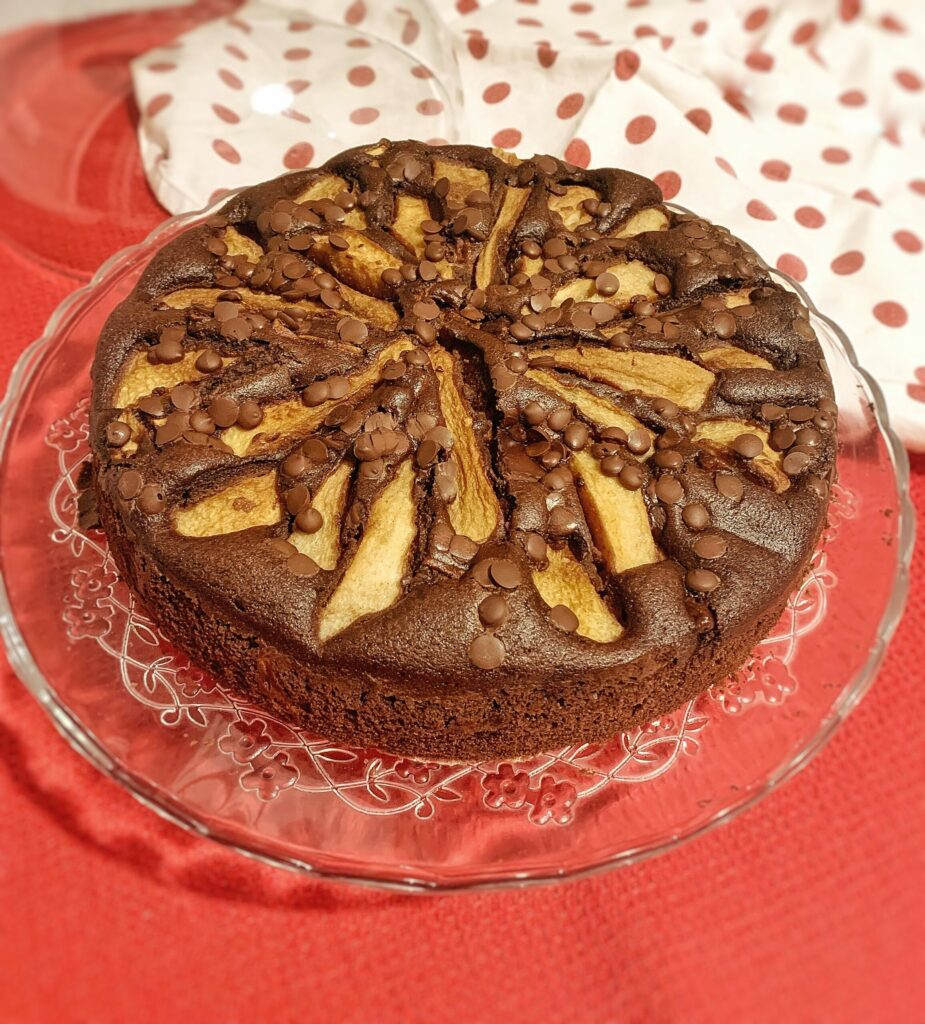 TORTA MORBIDA PERE E CIOCCOLATO IL FORNO DI CASA MIA